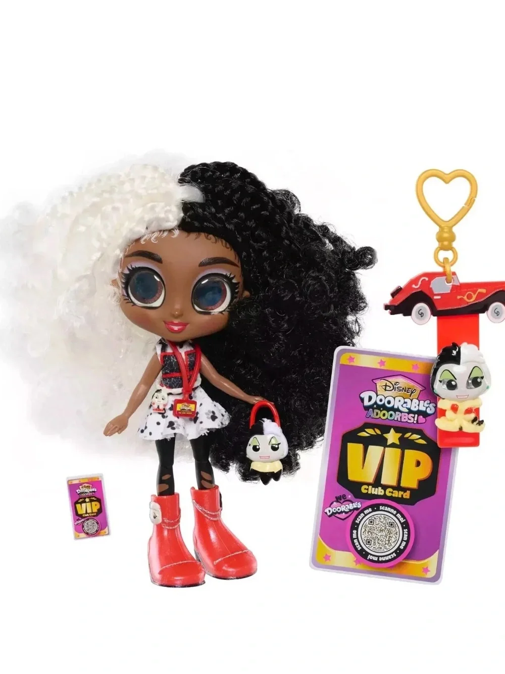 Disney Doorables Adorbs Chantel Cruella Fan